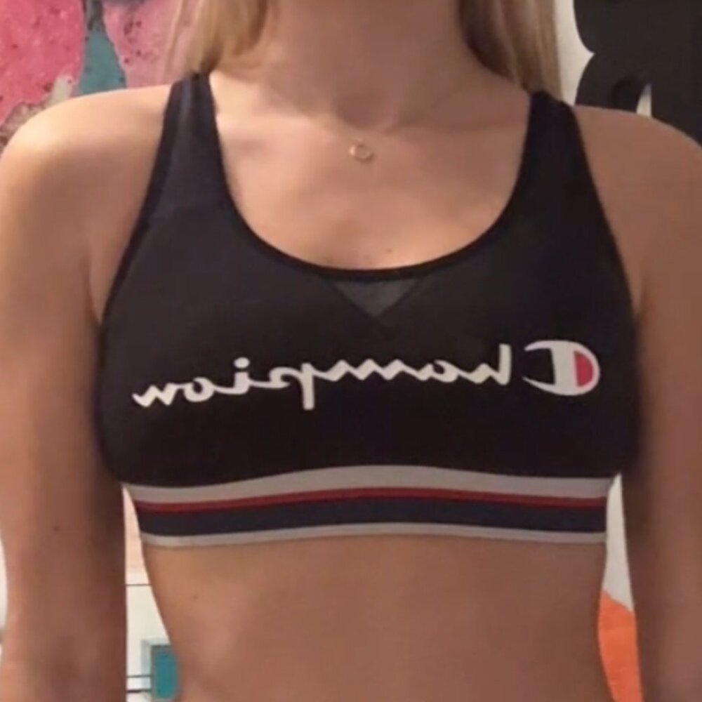 Black Champion Sports Bra